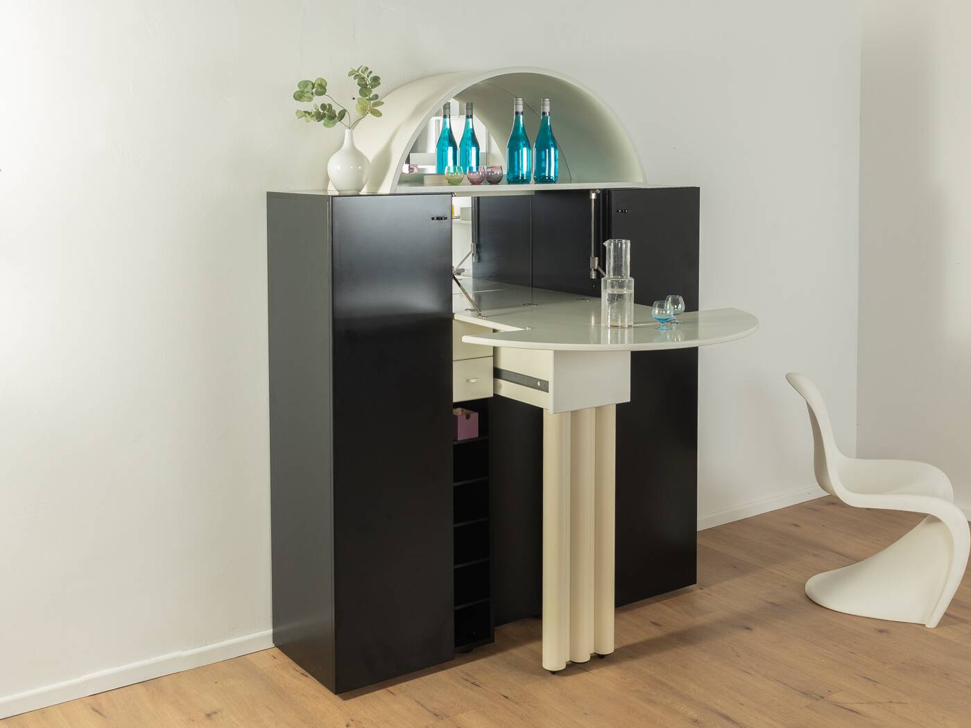 Postmodern bar cabinet