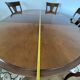 Vintage 1970s Grange dining table Round extendable 1.4-1.9m - with 6 chairs