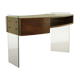 Bureau en verre français des années 1950