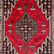 Tapis vintage persan de mazlaghan fait main 130x190 cm