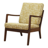 Fauteuil en hêtre, design danois, années 1970, production : Danemark