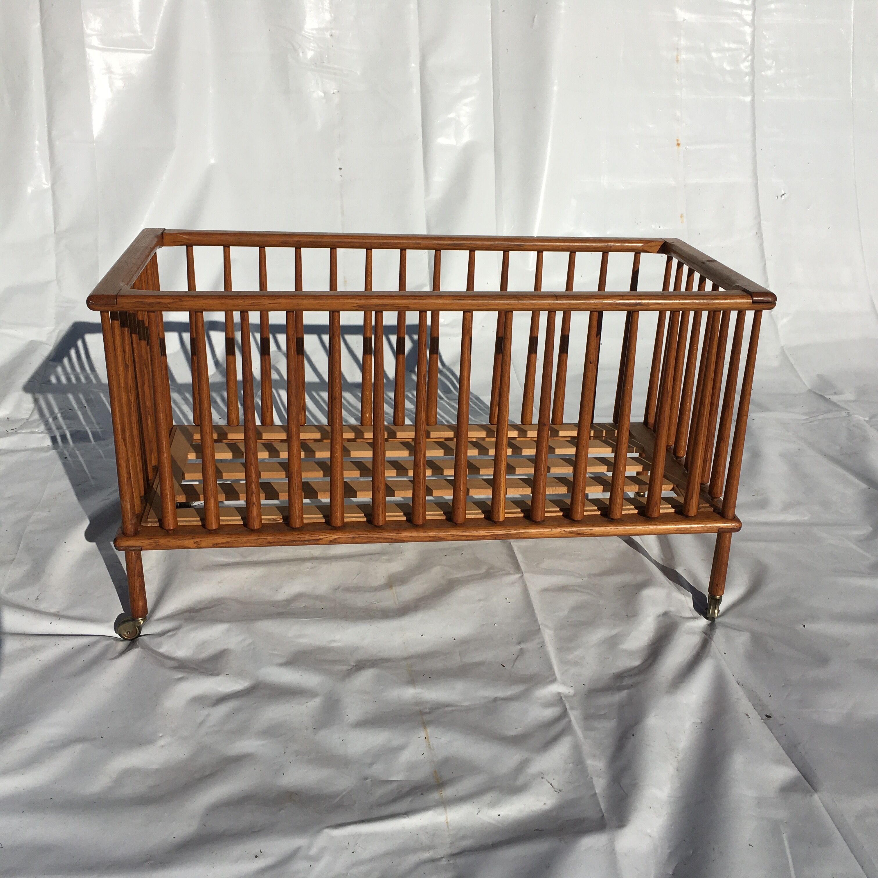 1950 oak children's bed