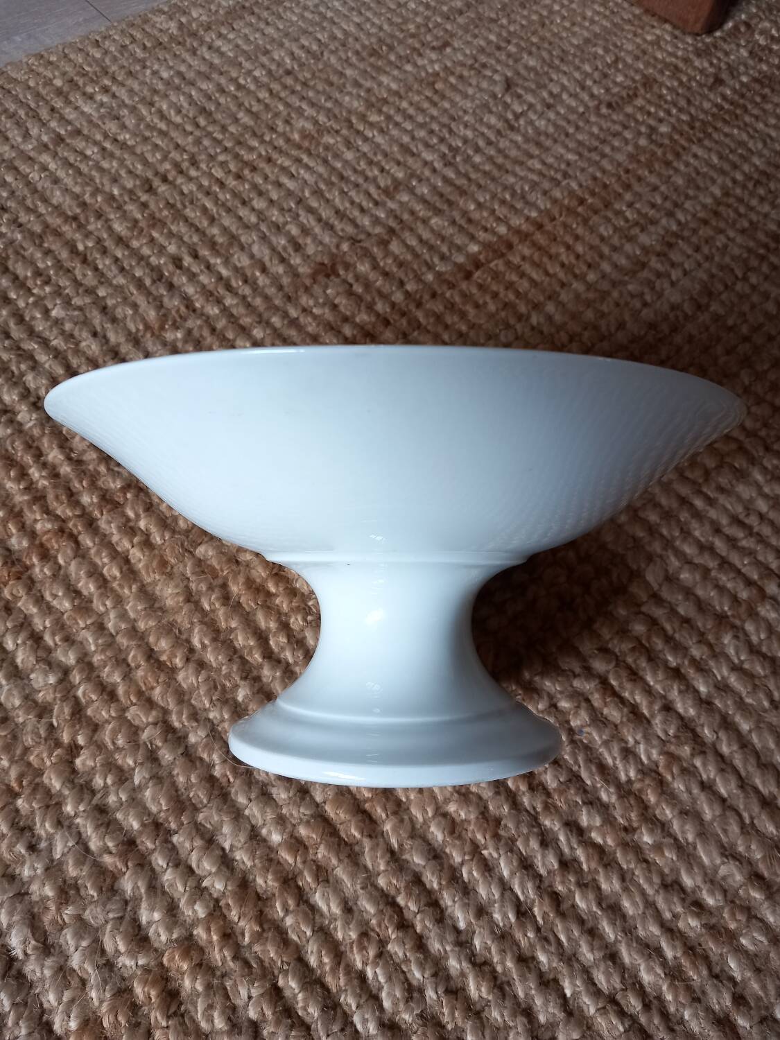 Old porcelain compote bowl