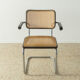 Tubular steel chair, model S 64, Marcel Breuer edition Thonet