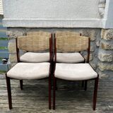 4 vintage design chairs 70/80