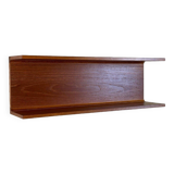 60s 70s teak wall shelf shelf Pedersen & Hansen Viby J. Denmark Design