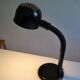 Black goose neck desk lamp ALDA 1980 Swedish Mid-Century