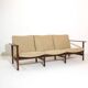 Canapé 3 places par Siège Steiner, France, années 1960