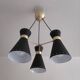 Chandelier 3 diabolos style of 1950