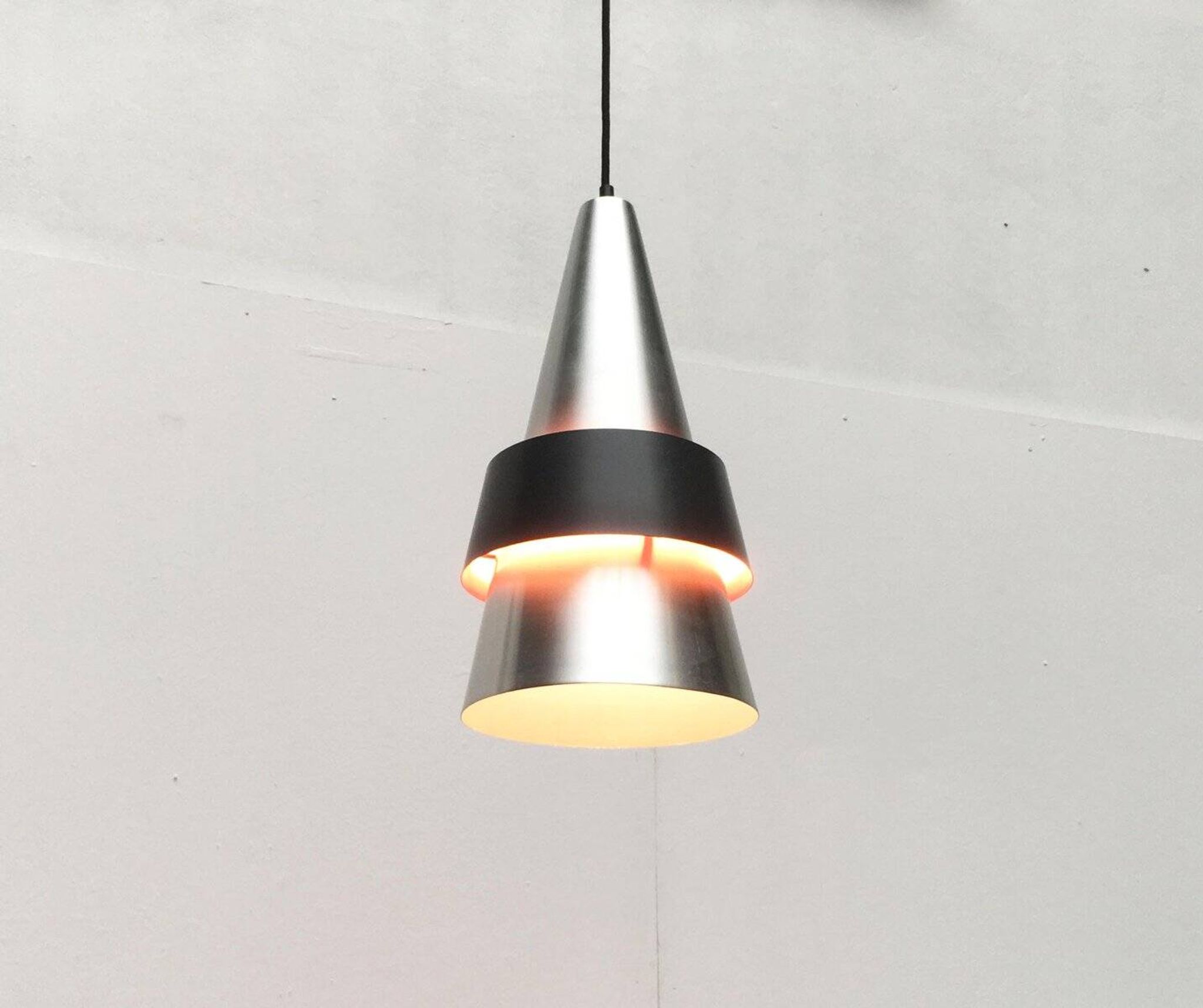 Mid-century Corona pendant lamp by Jo Hammerborg for Fog & Mørup, 1960s