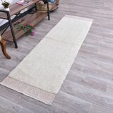 Pink Beige Vintage Runner Rug 66x218Cm SK 241359