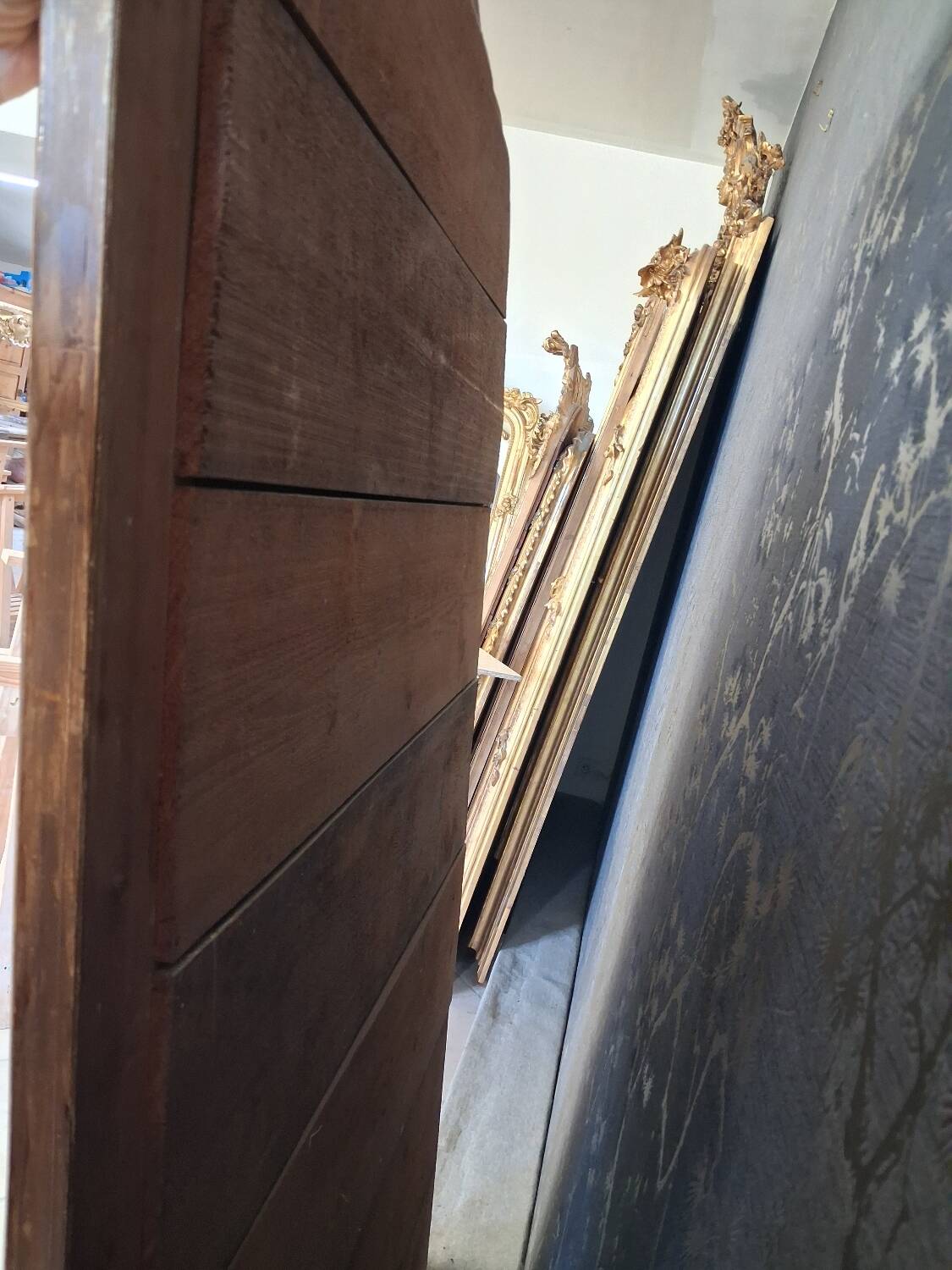 19th century mirror 181 x 110