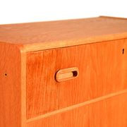 Commode en chêne scandinave, années 1960