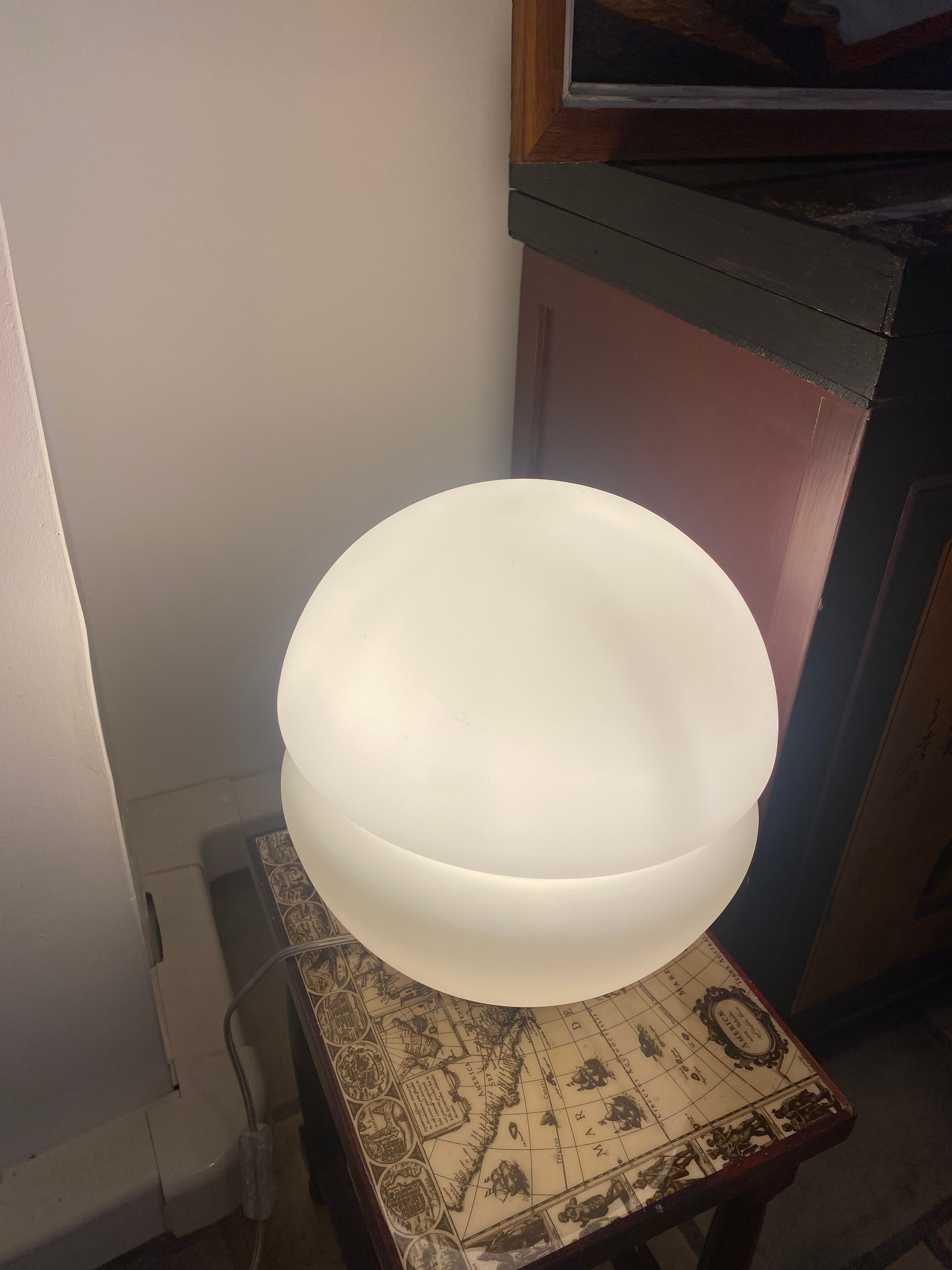 Design ball lamp Italy, 1980