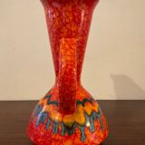 Bertoncello Italy ceramic vase signed