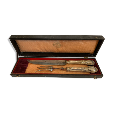 Couteau et fourchette à gigot