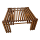 Jean Michel Chaudeurge, table basse pour Bruynzell