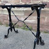 Bistrot table marble and cast iron Parisian café Bistro table vintage bohemian