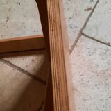 Tabouret en bois en pin