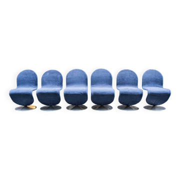 Système 1-2-3 de Verner Panton pour Fritz Hansen, 1973
