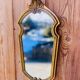 Antique gilded mirror