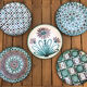 5 assiettes Vallauris Robert Picault