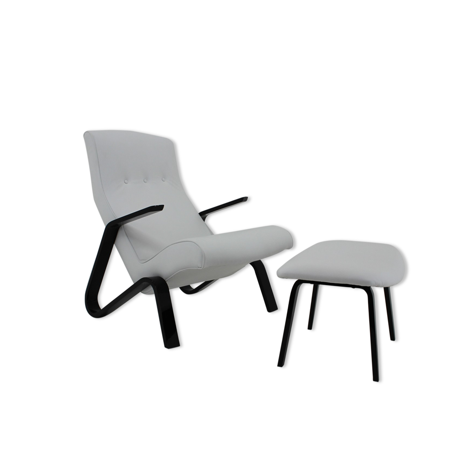 Eero Saarinen Grasshopper Chair and Stool for Knoll, 1950