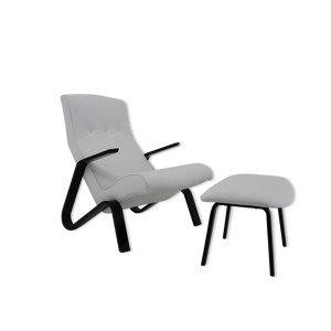 Fauteuil et ottoman eero