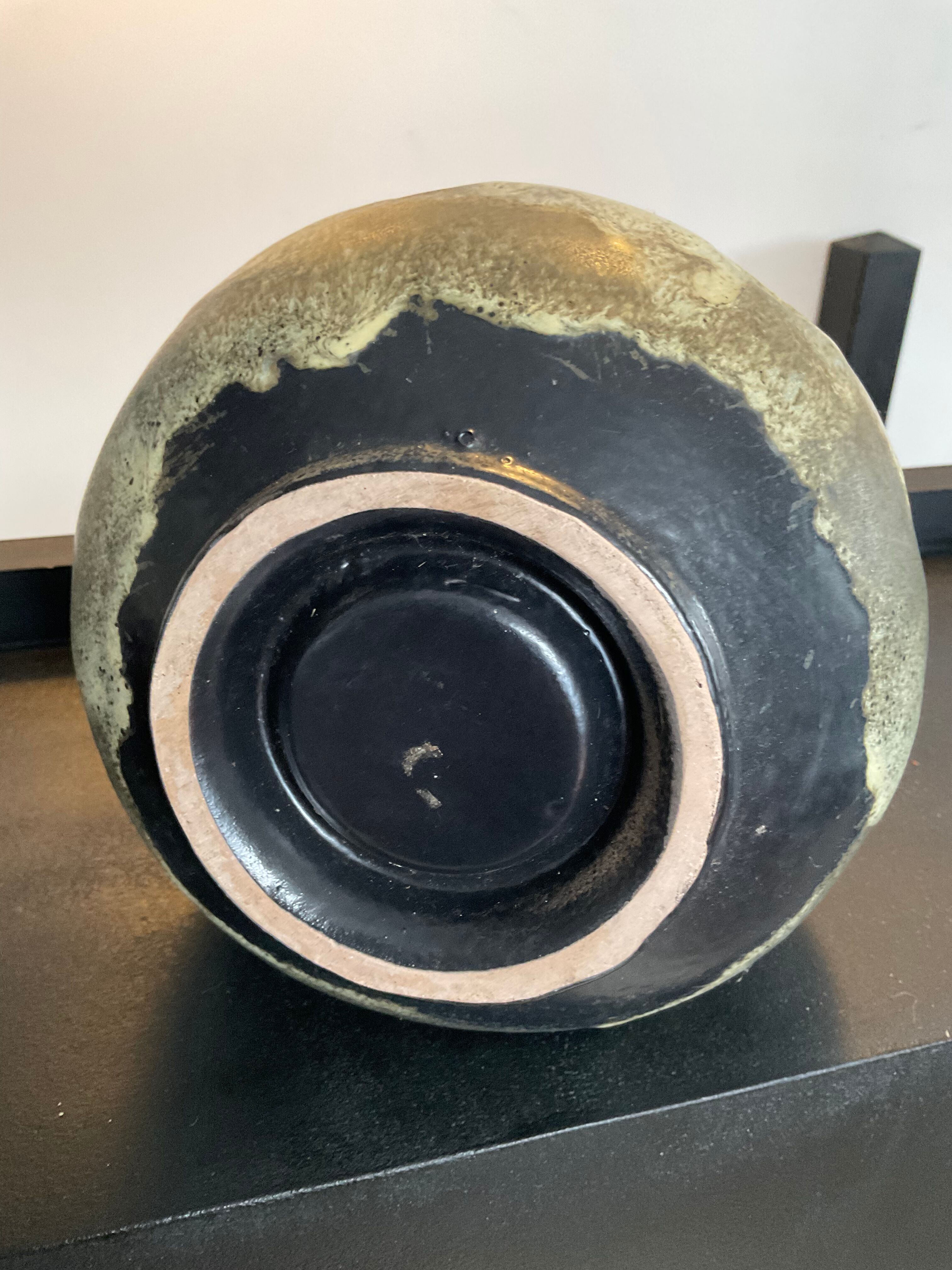 Ceramic lantern candle holder from the 60s