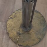 Lampadaire métal doré 1950
