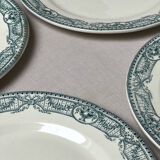 Set of 4 plates Terre de fer plates