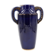 Large ceramic art deco vase by Odyv blue sèvres