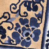 Tapis ancien point noué style chinois 204x310cm