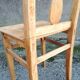 Chaise en bois, France 1940