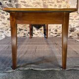 Grande Table de campagne en noyer 2m40 d'epoque 19eme
