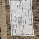 Hand-screen printed tapestry "concert of fountains"