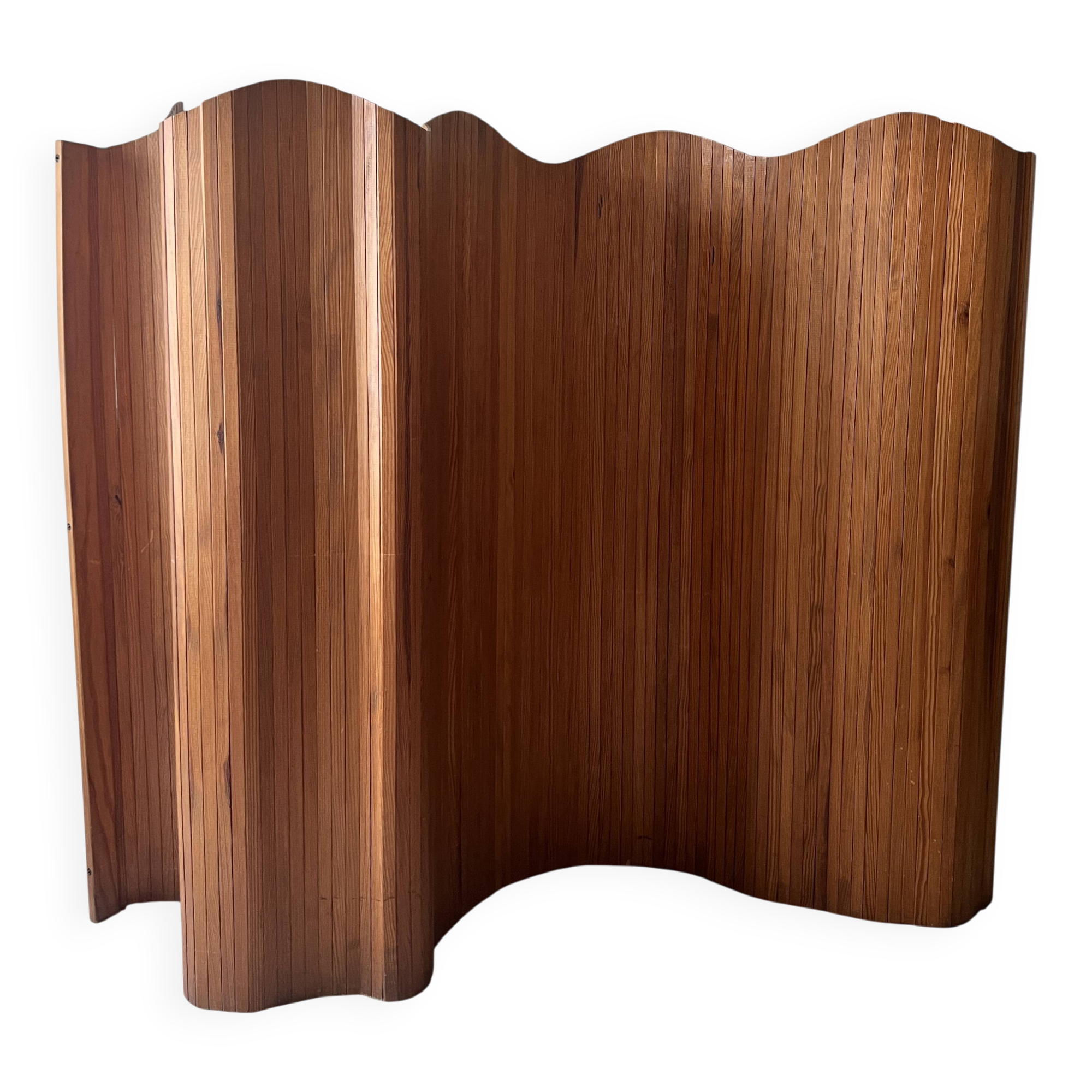 Baumann style modular wooden screen, 1950