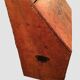 Secrétaire en cuir français du XIXe siècle