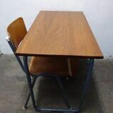 Desk and chair in bauhaus style