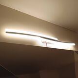 Mirror Ligne Roset 180 cm + wall light – Contemporary design