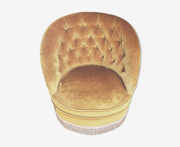 Fauteuil en velours