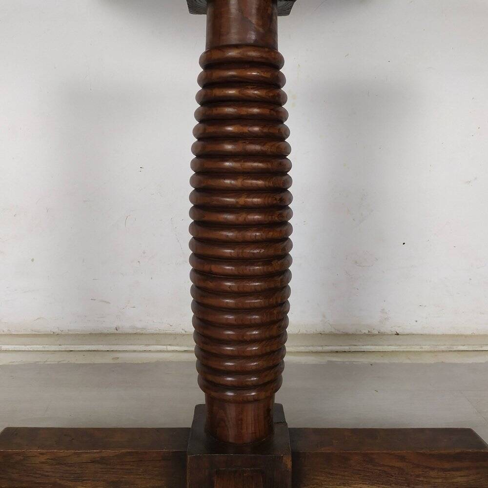 Brutalist bistro table