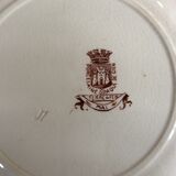 Series of 9 plates Iron Earth