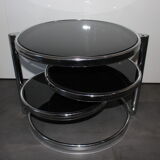 GLASS COFFEE TABLE, SWIVEL LEITMOTIV LOUNGE TABLE, design