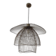 Suspension butterfly champagne