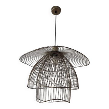 Suspension papillon champagne