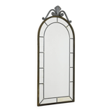 Miroir nordique en métal des années 50 – Design vintage