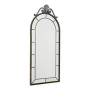 Miroir nordique en métal des années 50 – Design vintage