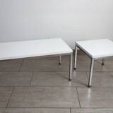 Paire de tables basses d'appoint années 70