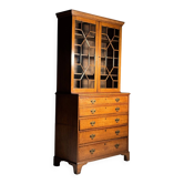 Bureau bibliothèque anglais vers 1800
